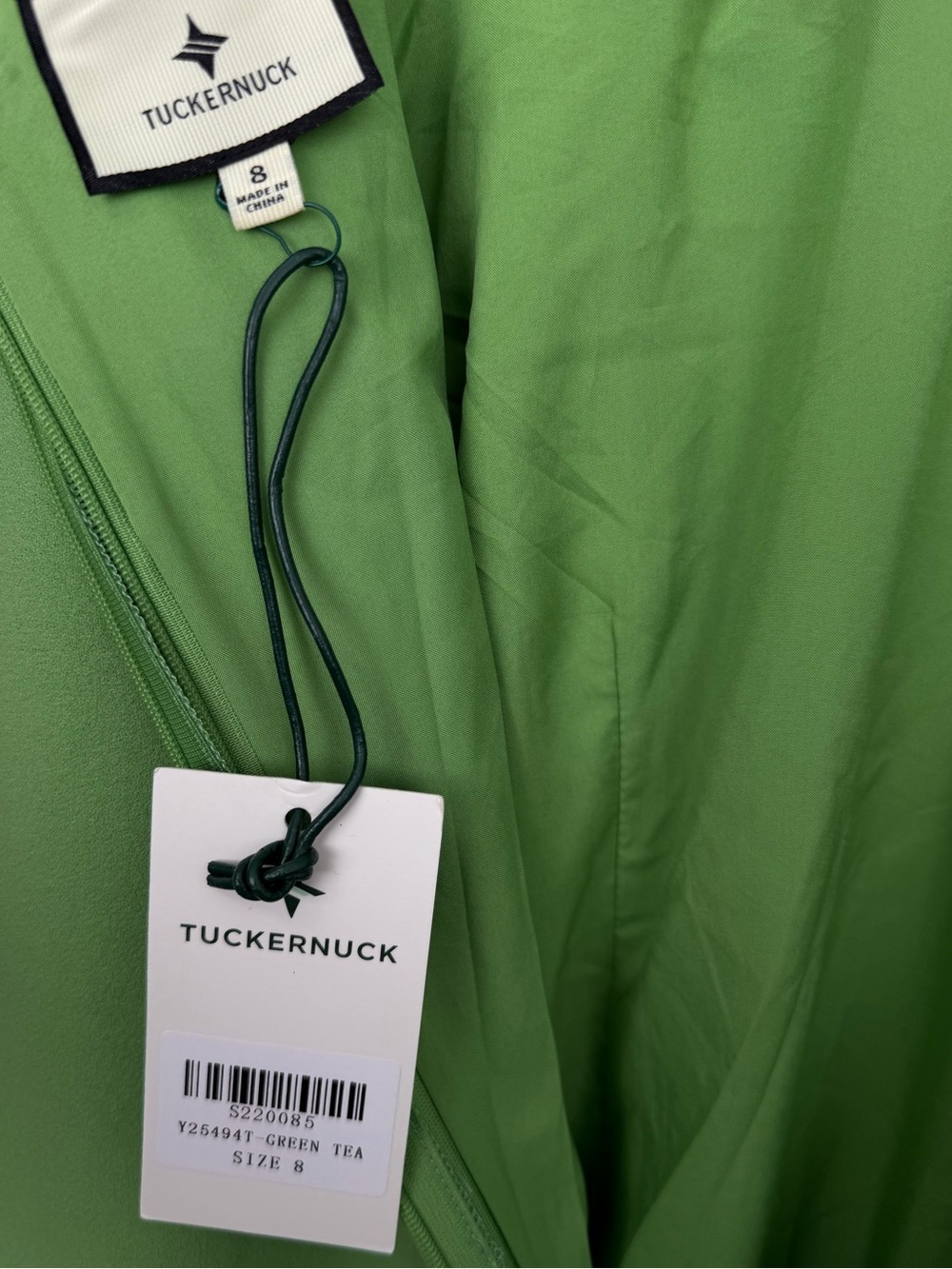 Tuckernuck Pistachio Estelle Cape Maxi Dress Size 8 - Picture 10 of 12